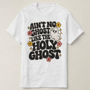 Camiseta Não Há Espírito Como o Espírito Santo Floral