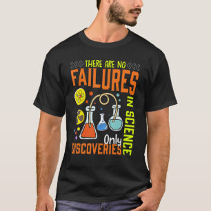 Camiseta Não Há Falhas Apenas Em Descobertas Científicas