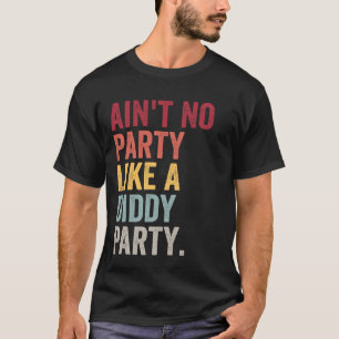 Camiseta Não há festa como um Pai de Dia de os pais de Didd