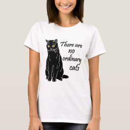 Camiseta Não Há Gatos Comuns