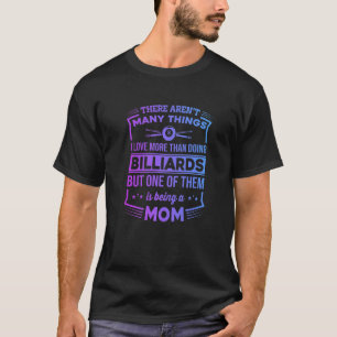 Camiseta Não há muitas coisas na Piscina do jogador Billiar
