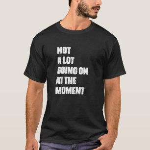 Camiseta NÃO HÁ MUITO A ACONTECER NESTE MOMENTO, O Paluco B