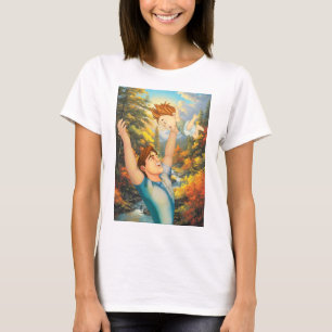 CAMISETA NÃO HÁ NADA COMO UM BOM MOÇO COM PAI