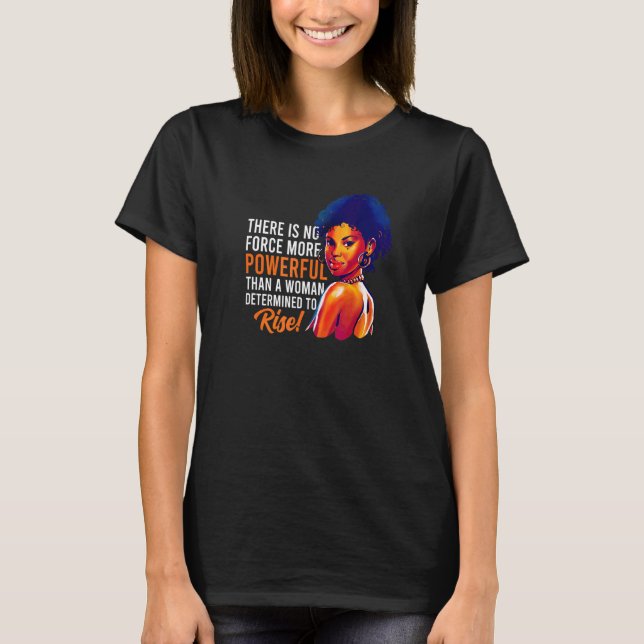 Camiseta Não Há Nada Mais Poderoso Que Os Direitos Das Mulh (Frente)