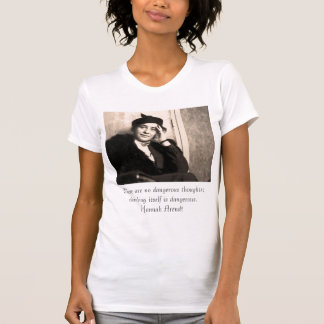 Camiseta Não há nenhum pensamento perigoso; thinki…