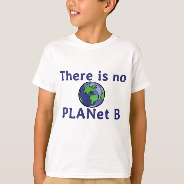 Camiseta Não há nenhum planeta B (Frente)
