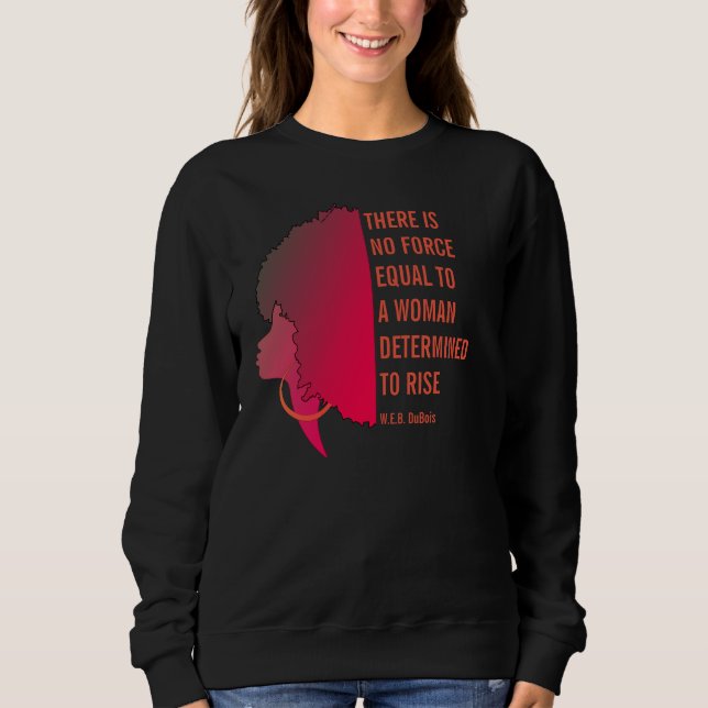 Camiseta NÃO HÁ NENHUMA Citação Inspiracional W.E.B DuBois (Frente)