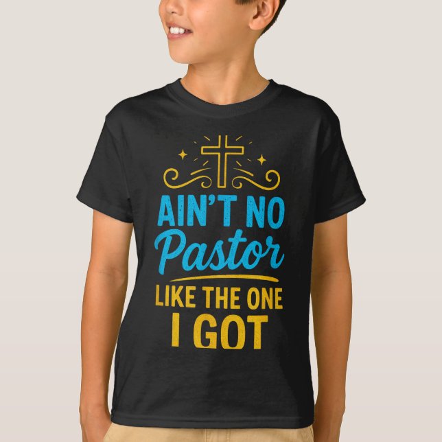 Camiseta Não Há Pastor Como O Que Eu Tenho - Fé Cristã (Frente)