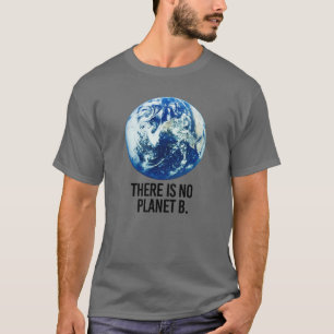 Camiseta Não há planeta B
