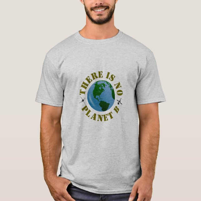 Camiseta Não há planeta B (Frente)