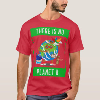 Camiseta Não Há Planeta B Ir Vegan