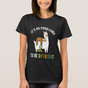 Camiseta Não Há Prob Llama Em Ser Diferente Cute Slot De Au