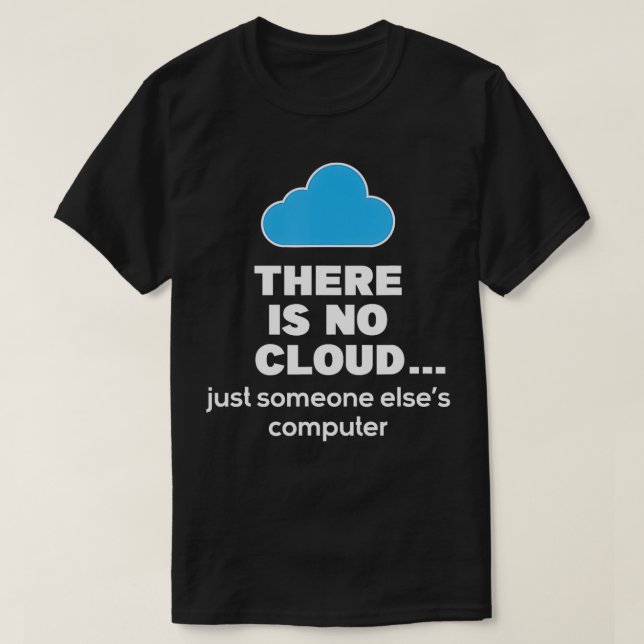 Camiseta Não Há Programa De Codificação De Ciências Em Comp (Frente do Design)