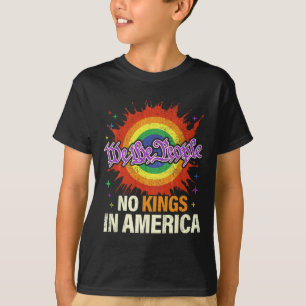Camiseta Não Há Reis Na América Nós, A Vintag Política Pess