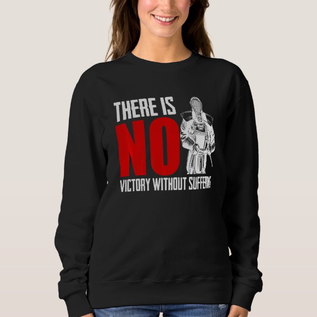 Camiseta Não Há Vitória Sem Sofrer A Luta Contra As Espadas (Frente)