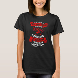 Camiseta Não habite no passado Diabetes  