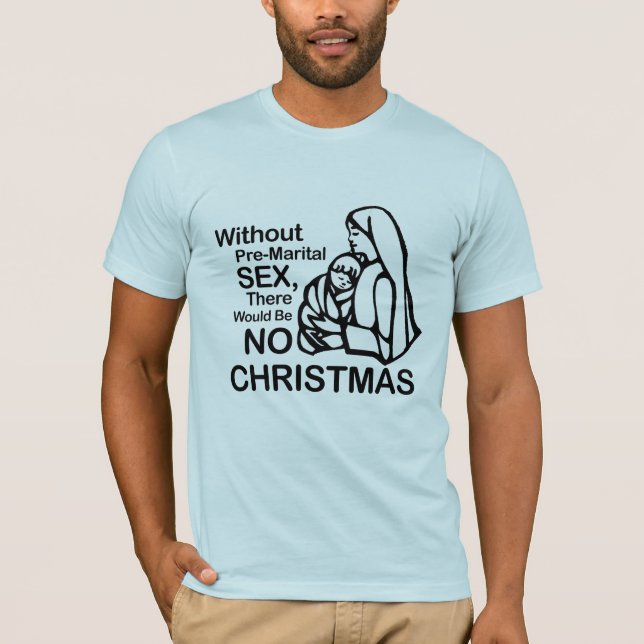 Camiseta Não haveria Natal (Frente)