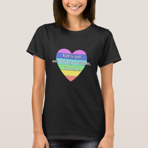 Camiseta Não Hetero Lgbtq Pride Parade Gay Queer Lésbica