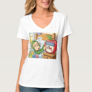 Camiseta Não Hoje, Alarme - Modo Macaco Sonolento 💤 🙈