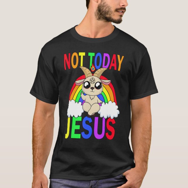 Camiseta Não Hoje Jesus (Frente)