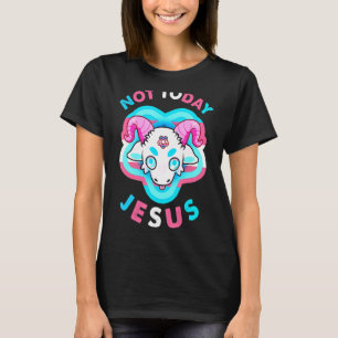 Camiseta Não Hoje Jesus Transgender Lgbt Satã Gosta