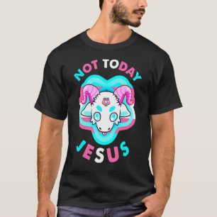 Camiseta Não Hoje Jesus Transgender Lgbt Satã Gosta