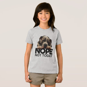 Camiseta Não Hoje Não Pitbull