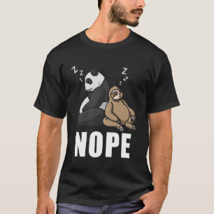 Camiseta Não hoje, os Homens das Crianças da Lúth
