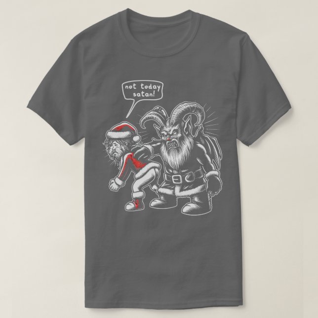 Camiseta Não Hoje Satã Eu Peço (Frente do Design)