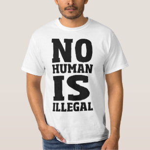 Camiseta Não humano é ilegal