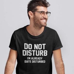 Camiseta Não Incomodar