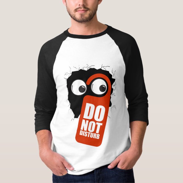 Camiseta Não Incomodar.b (Frente)