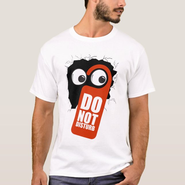 Camiseta Não Incomodar.b (Frente)