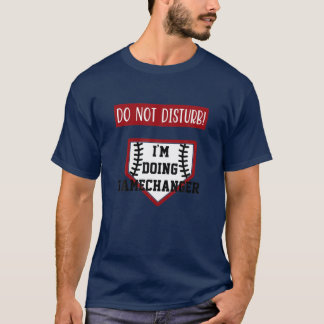 Camiseta Não Incomodar Estou Fazendo Gamechanger Divertir B
