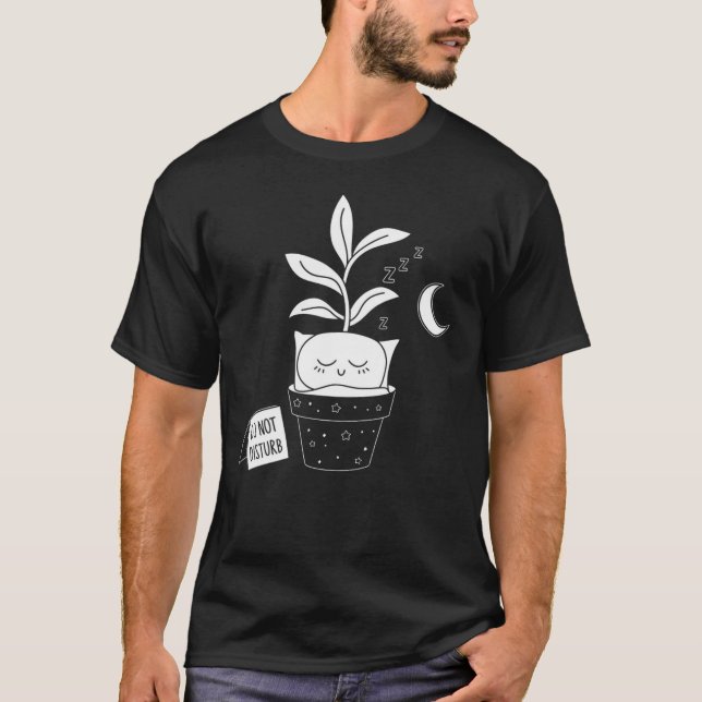 Camiseta Não Incomodar Modo (Frente)