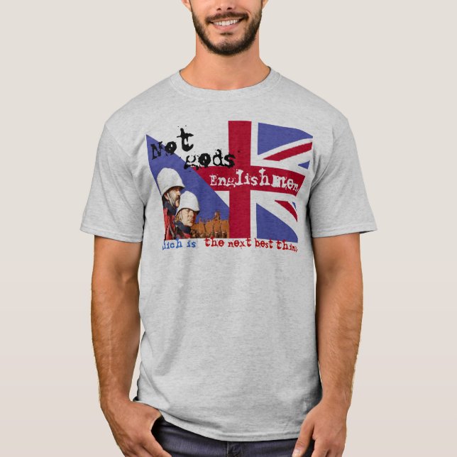 CAMISETA NÃO INGLESES DOS DEUSES… (Frente)