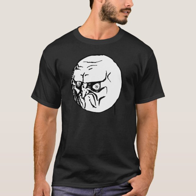 Camiseta Não Internet mal-humorado Meme (Frente)