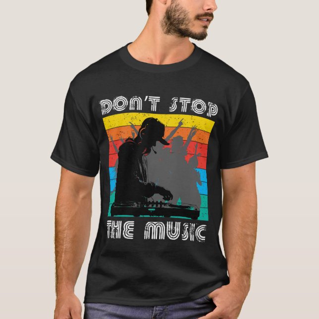 Camiseta Não Interrompa a Música (Frente)