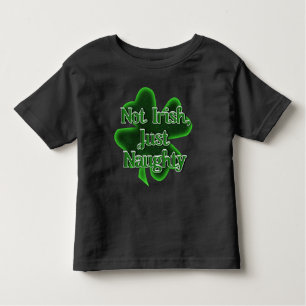Camiseta Não irlandês, apenas Ruas travessas. Dia de Patric