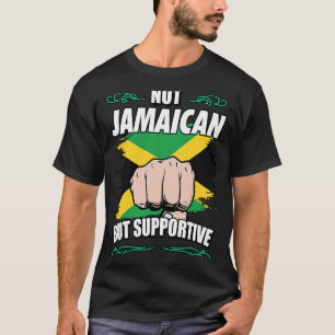 Camiseta Não jamaicano, mas ativista de apoio ao Viagem na