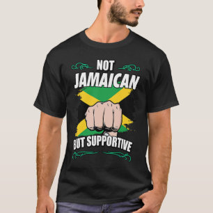 Camiseta Não jamaicano, mas ativista de apoio ao Viagem na