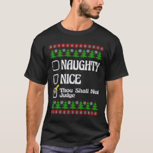 Camiseta Não Julgarás Lista Divertida de Travessos e Boazin