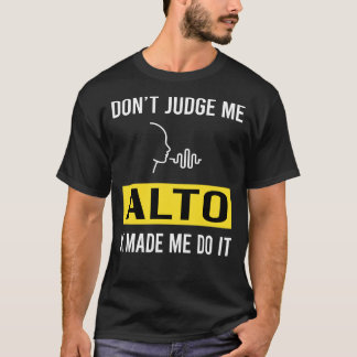 Camiseta Não Julgue Alto