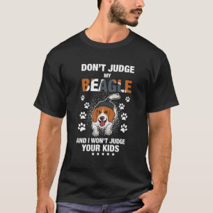 Camiseta Não julgue o meu cão Roupa