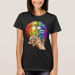 Camiseta Não julgue o que você não entende Lgbt Pride L