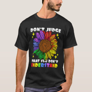 Camiseta Não Julgue Que Não Entende Por Autismo