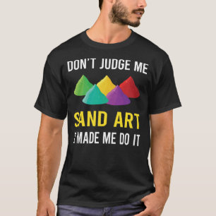 Camiseta Não julgue Sand Art