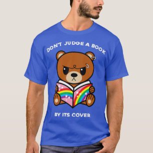 Camiseta Não julgue um livro pelo seu Nerd de leitura Cobri