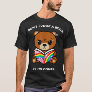 Camiseta Não julgue um livro pelo seu Nerd de leitura Cobri