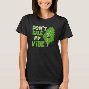 Camiseta Não Kale a minha vibe Veganismo Veggie